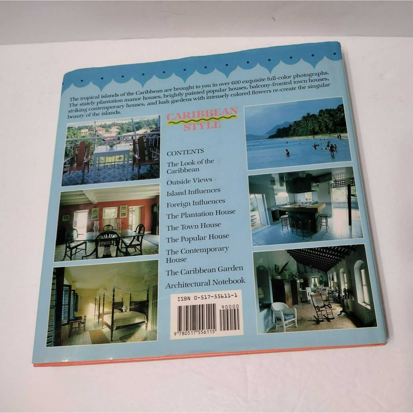 Caribbean Style Hardcover, Vintage Coffee Table Book, 1985, Suzanne Slesin