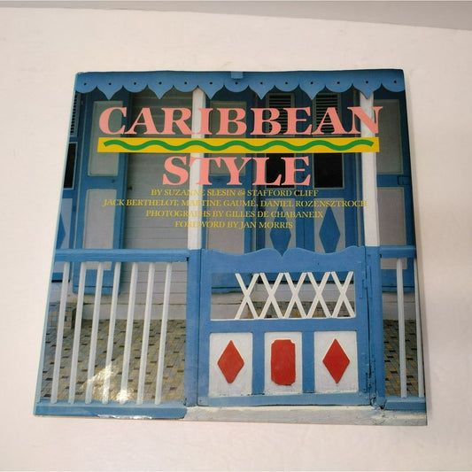 Caribbean Style Hardcover, Vintage Coffee Table Book, 1985, Suzanne Slesin