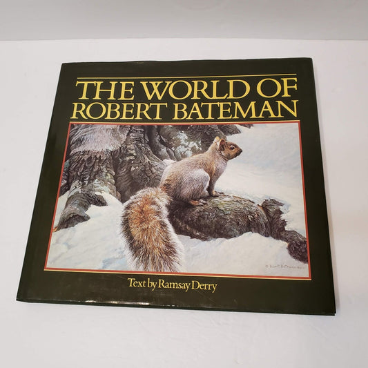 The World of Robert Bateman, Hardcover Art Book, Signed First Edition 1985 MINT