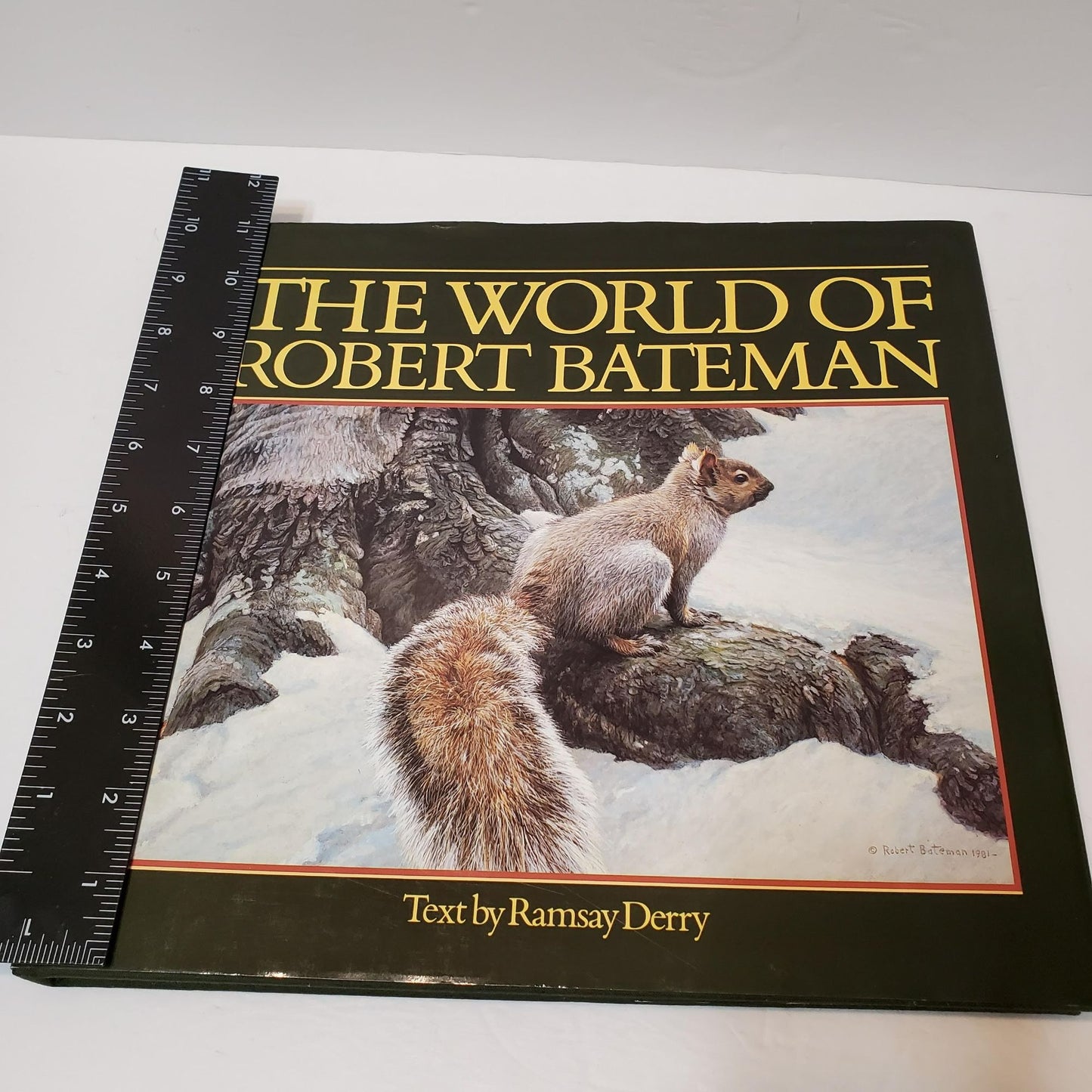 The World of Robert Bateman, Hardcover Art Book, Signed First Edition 1985 MINT